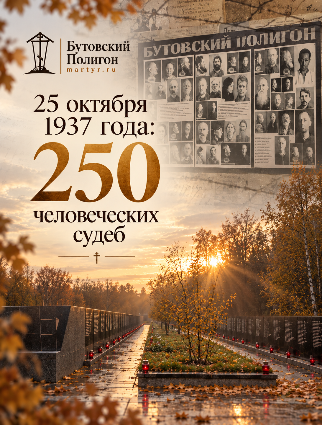 25 октября 1937 года — 250 человеческих судеб